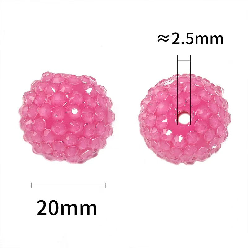 07-50PCS Jelly Beads(20mm)
