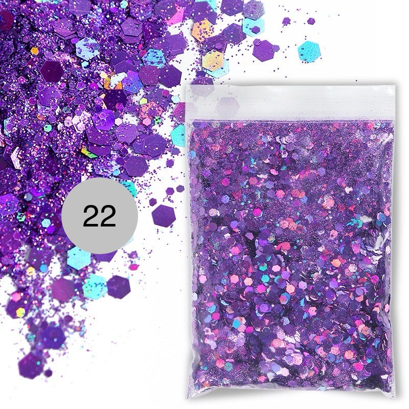 12--Colorful Glitter