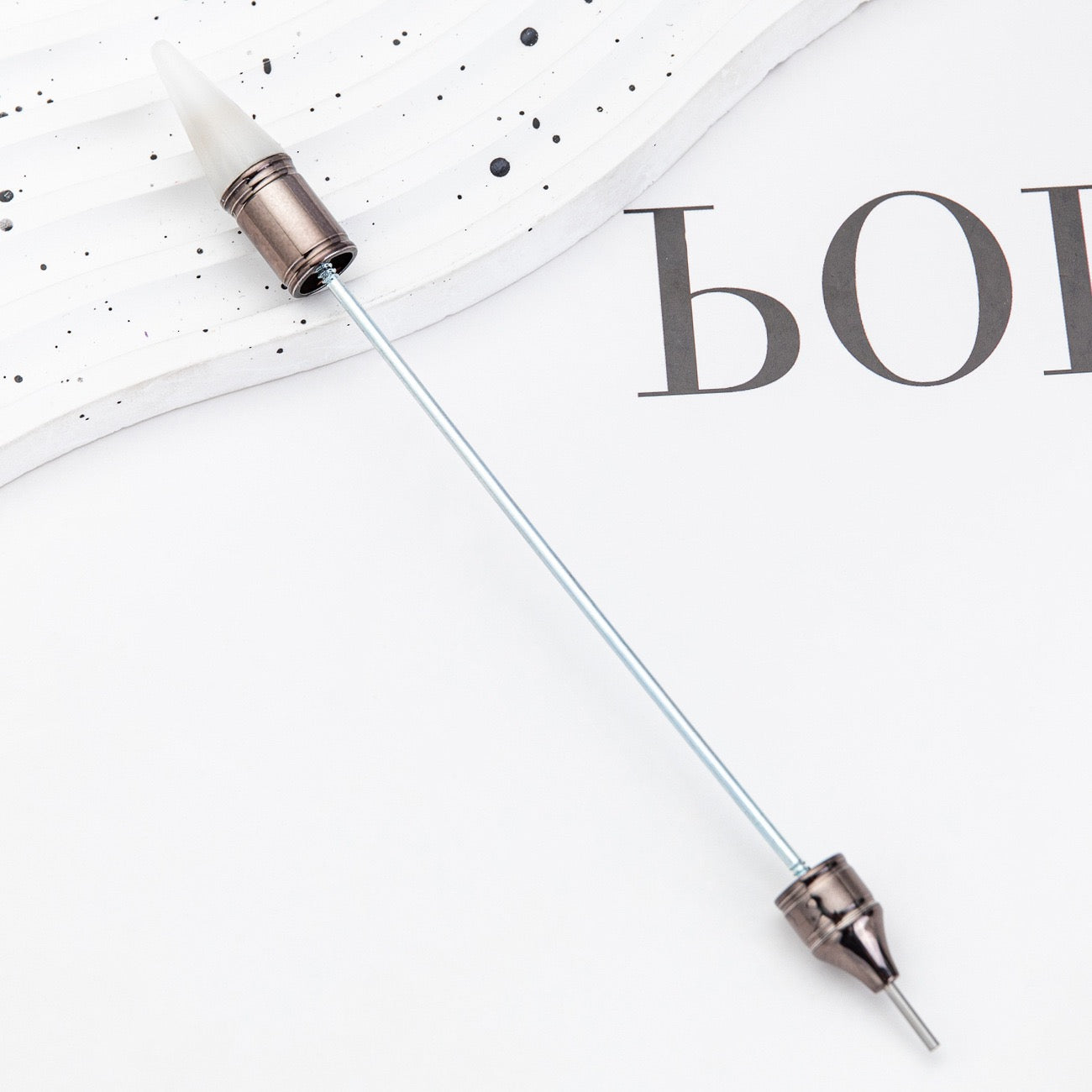 Manicuring tool with wax head and double-headed diamond-applying pen（8PCS）