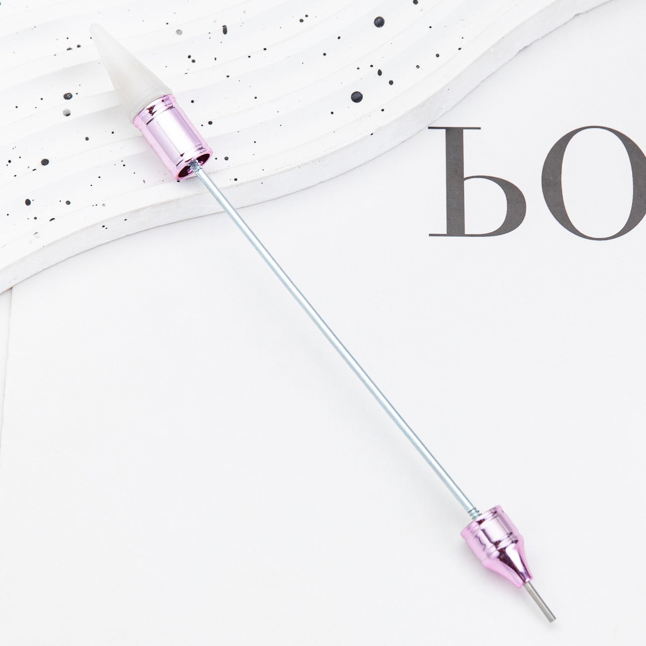Manicuring tool with wax head and double-headed diamond-applying pen（8PCS）