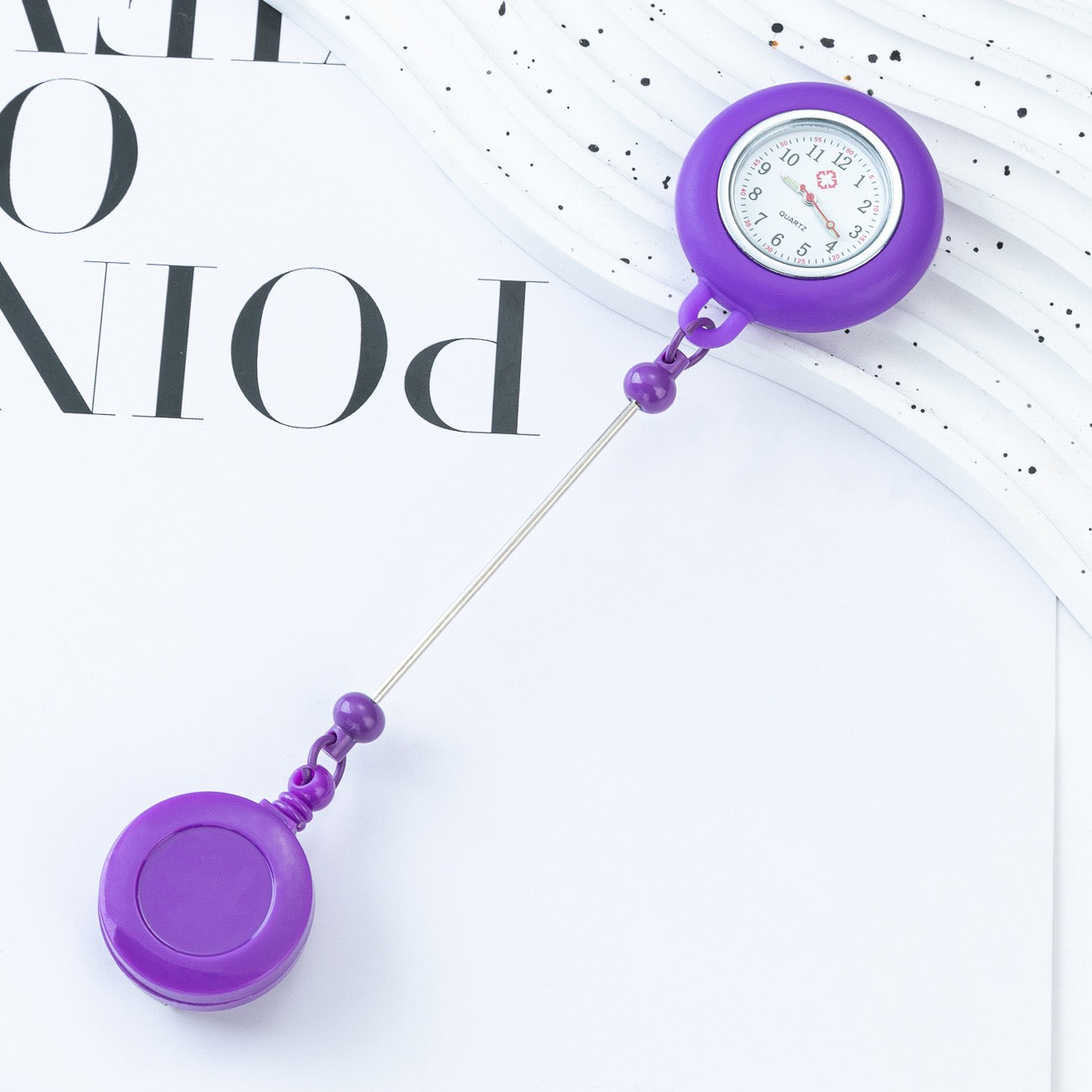 Expandable medical luminous wall clock