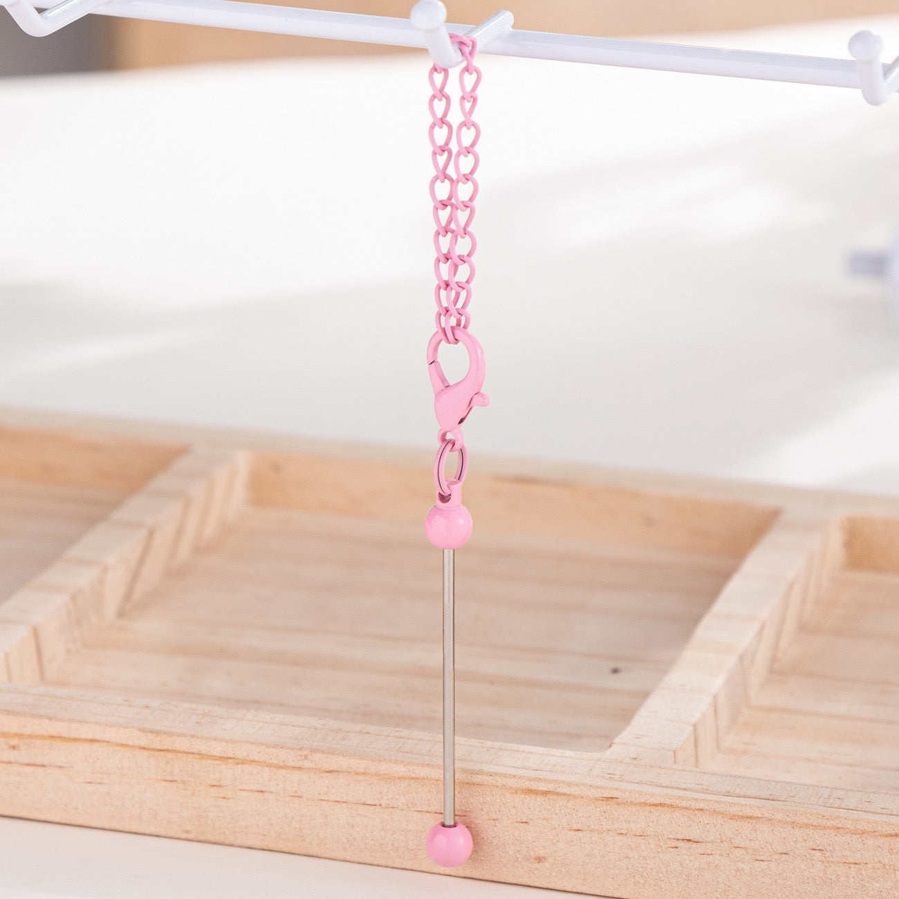 Mini beaded keychain（8PCS）