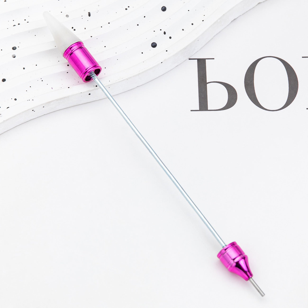 Manicuring tool with wax head and double-headed diamond-applying pen（8PCS）