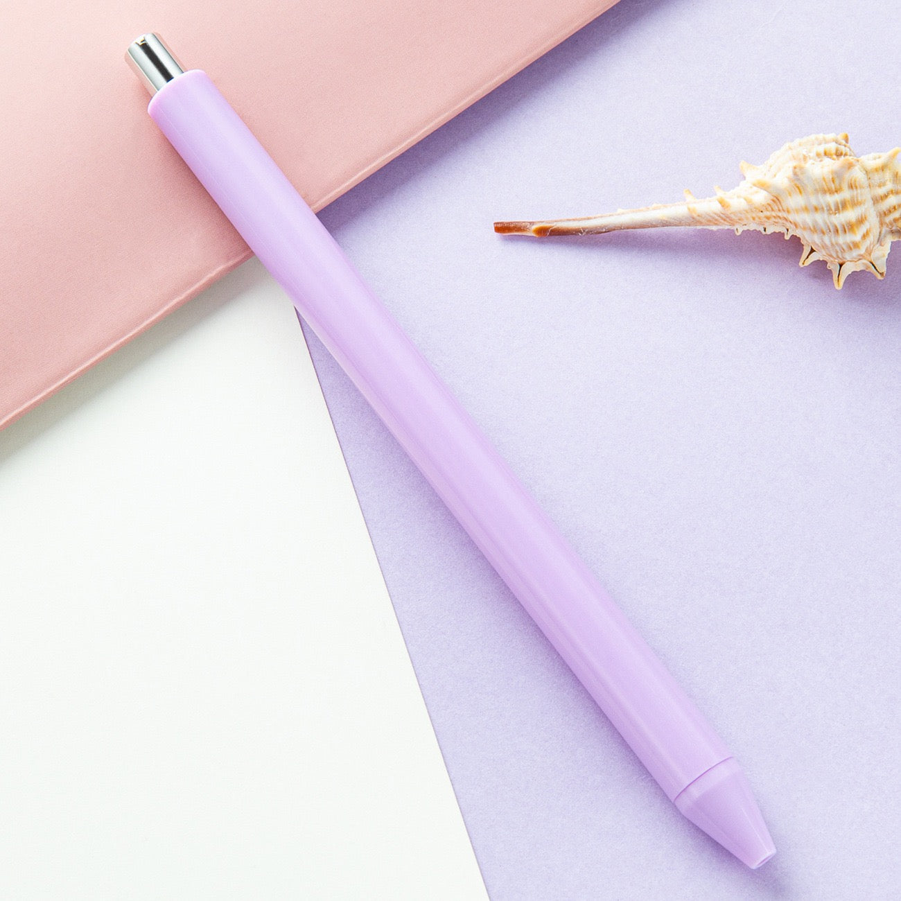 Macaron-colored press ballpoint pen（10PCS）