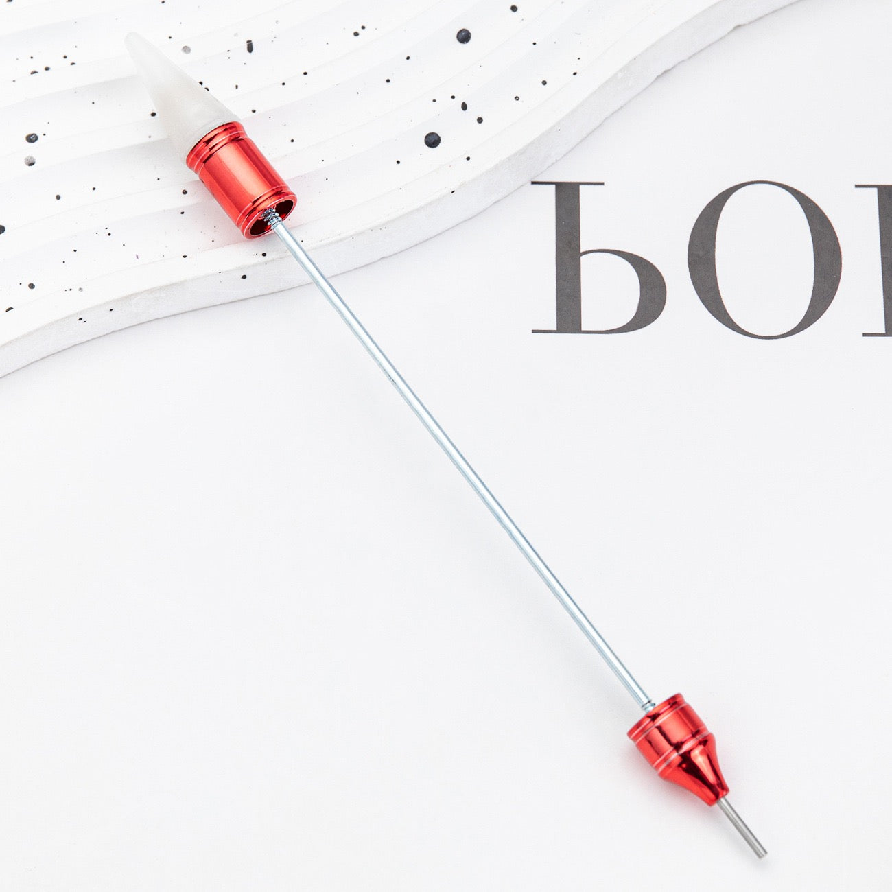 Manicuring tool with wax head and double-headed diamond-applying pen（8PCS）