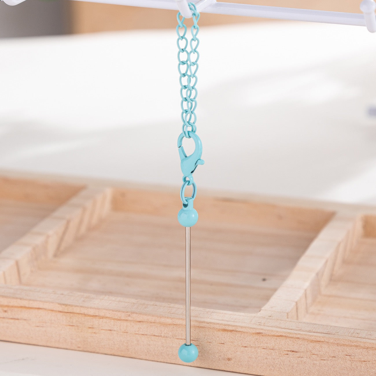 Mini beaded keychain（8PCS）