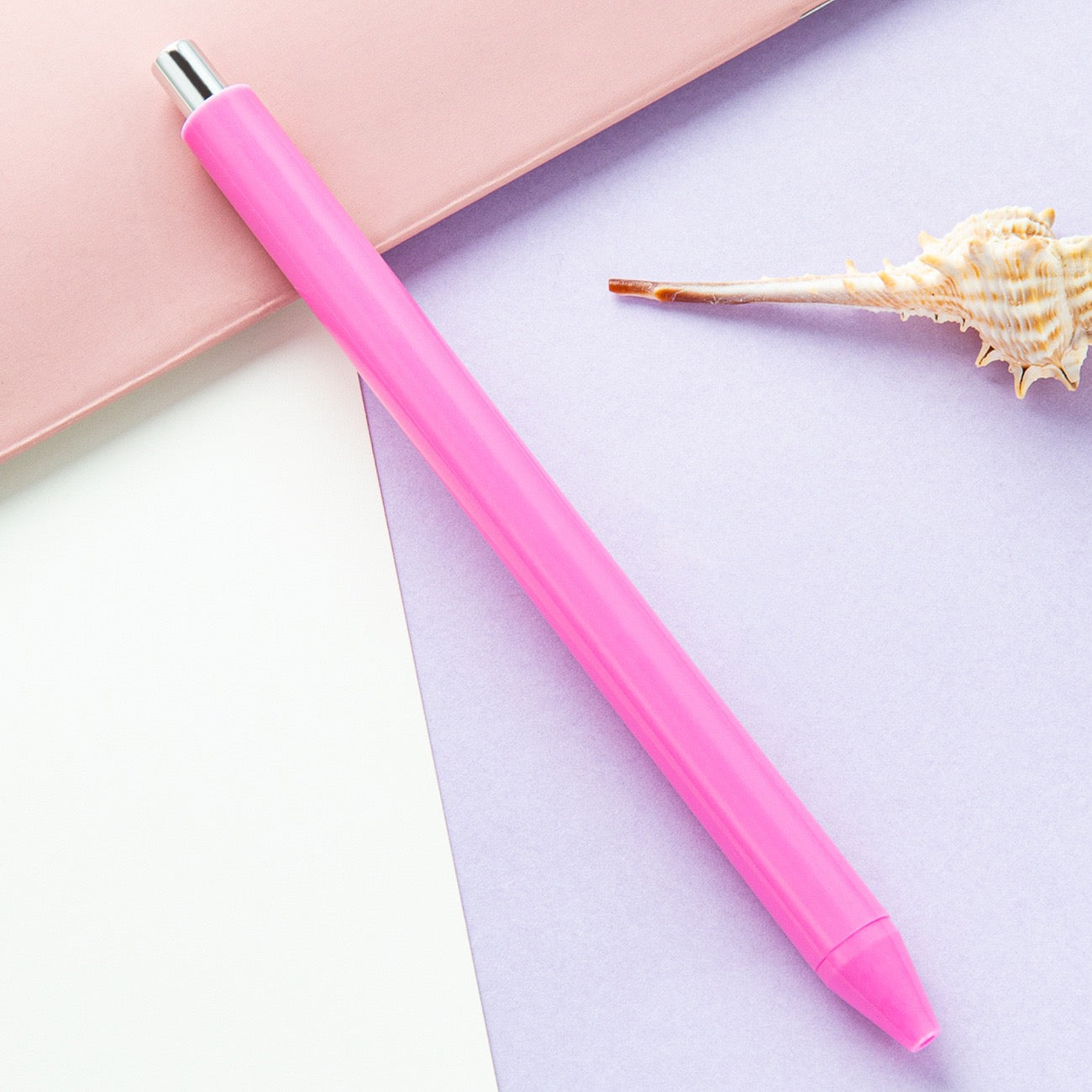 Macaron-colored press ballpoint pen（10PCS）