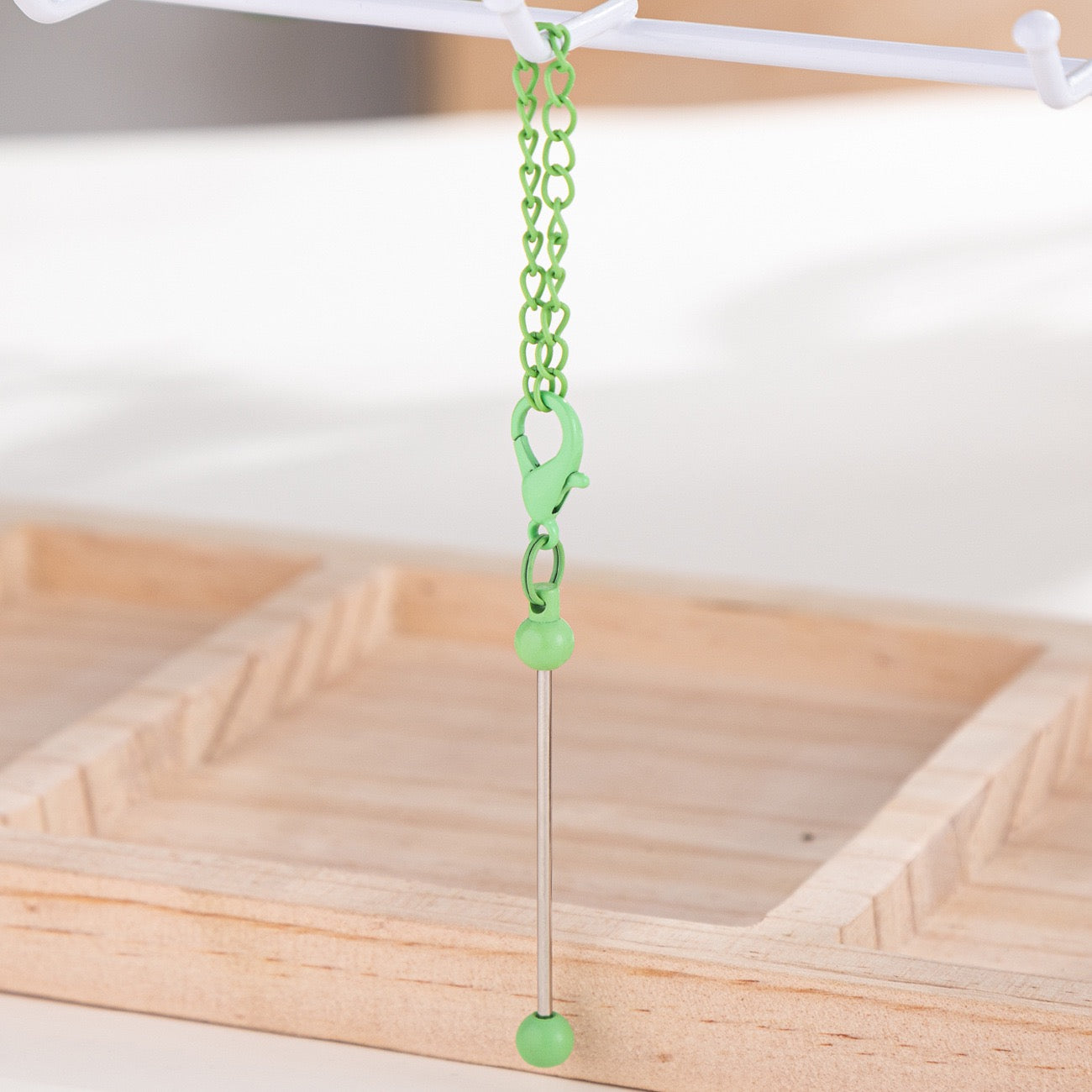 Mini beaded keychain（8PCS）