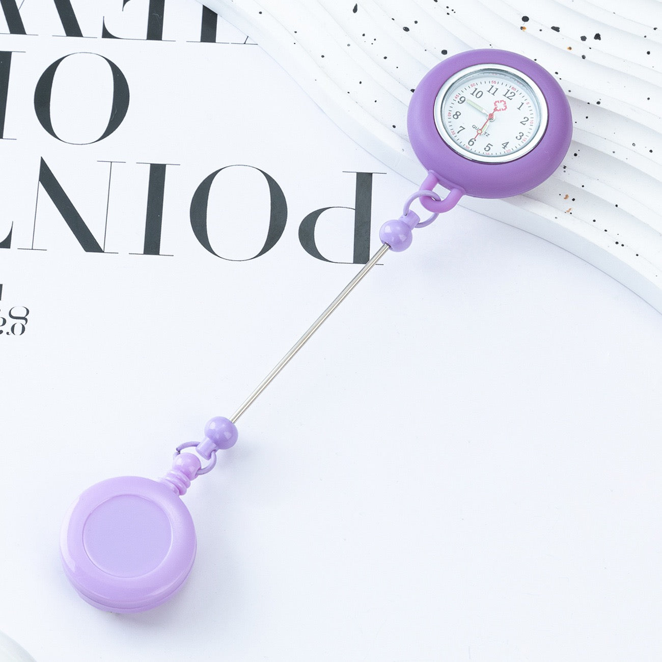 Expandable medical luminous wall clock