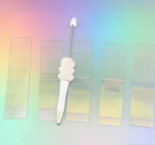 Bead pen accessory, 2.7*3.9cm, double-sided transparent adhesive tape