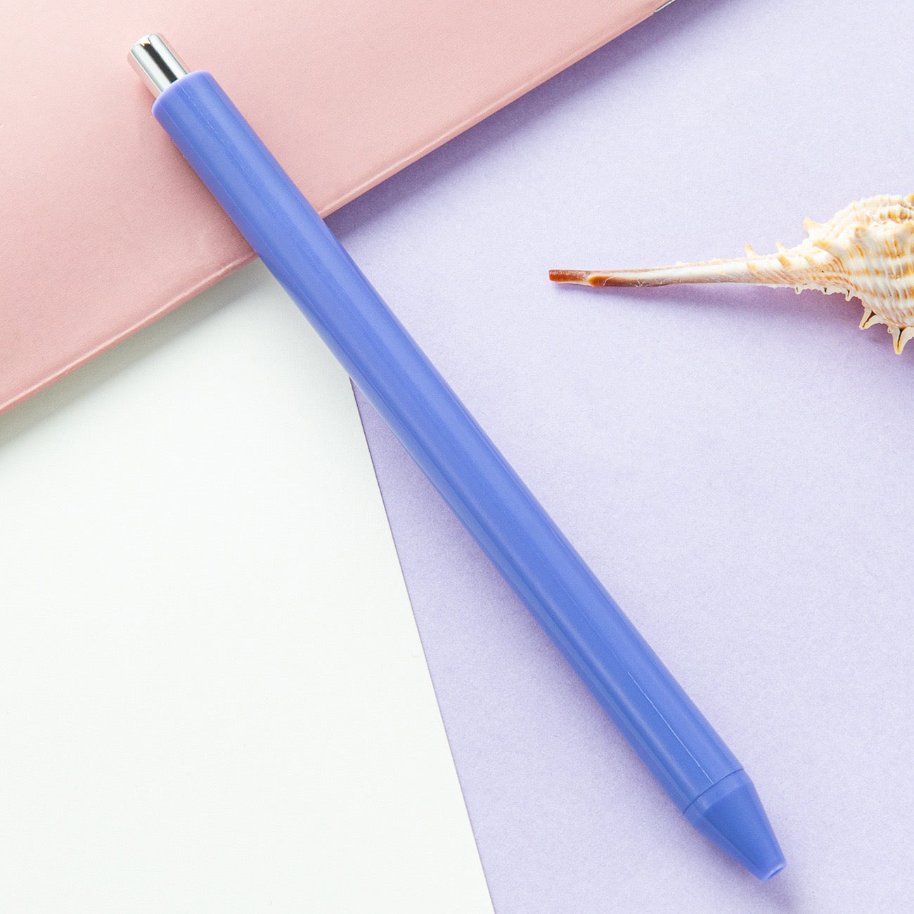 Macaron-colored press ballpoint pen（10PCS）