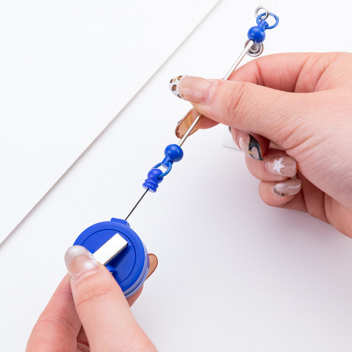 Versatile Rotating Clips Bead-compatible rotating clip with telescopic easy-pull buckle(6PCS ...