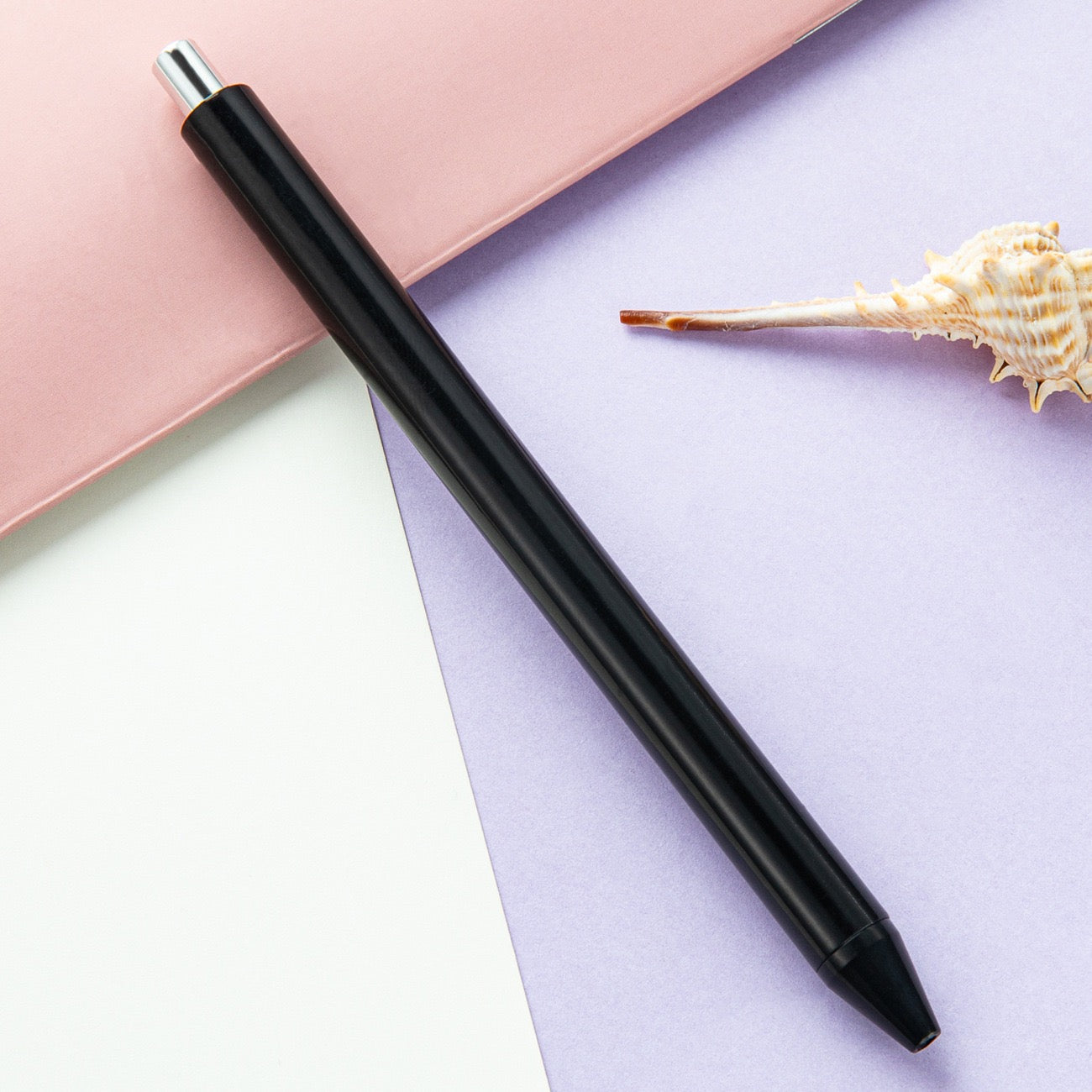Macaron-colored press ballpoint pen（10PCS）