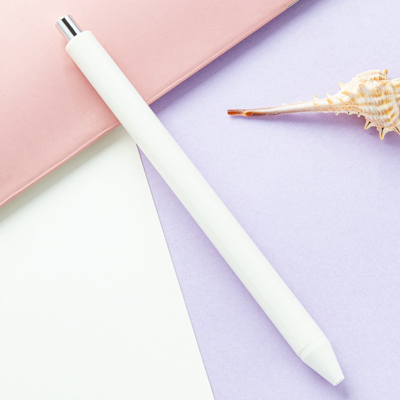 Macaron-colored press ballpoint pen（10PCS）