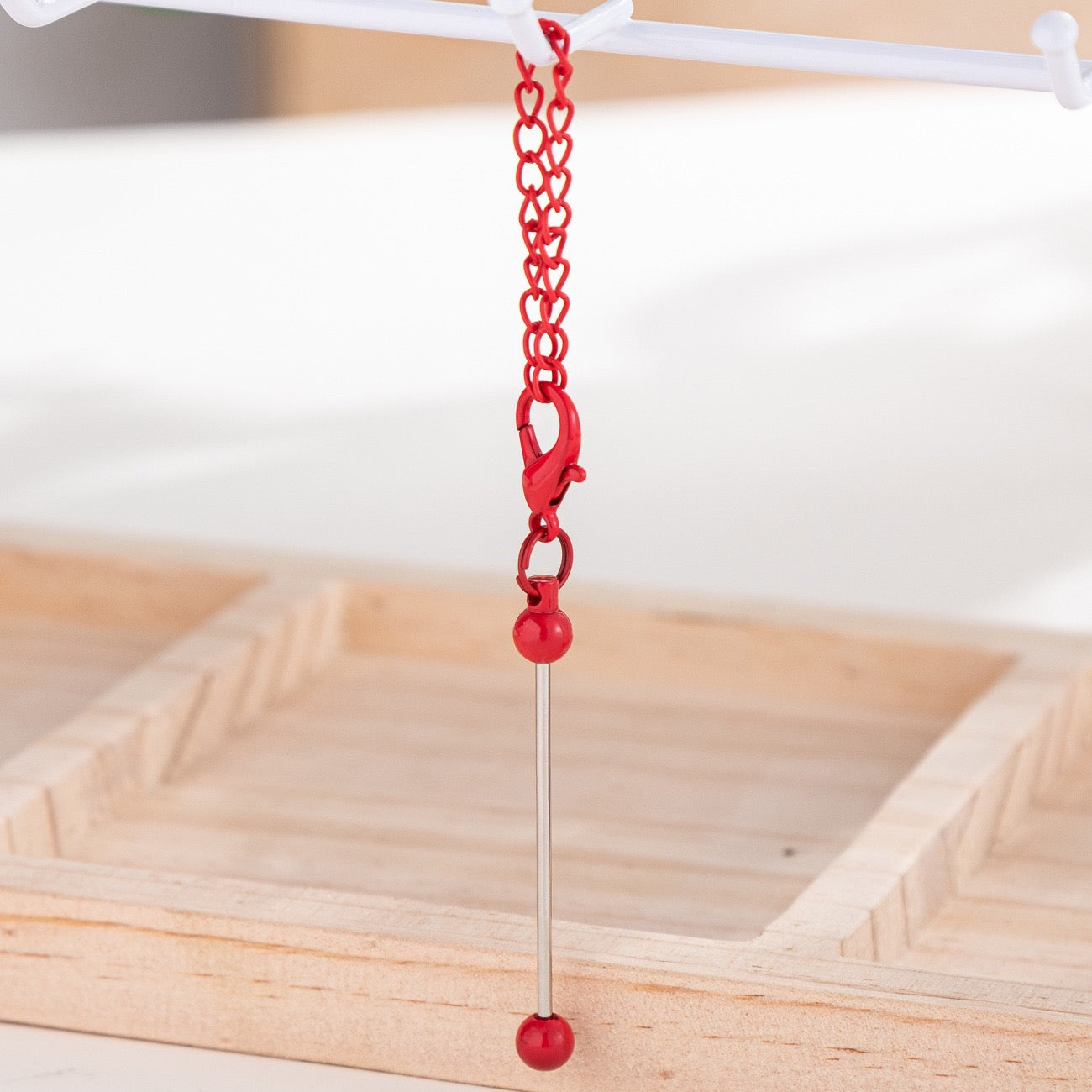 Mini beaded keychain（8PCS）
