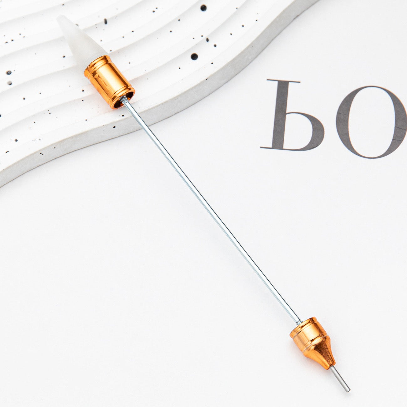 Manicuring tool with wax head and double-headed diamond-applying pen（8PCS）