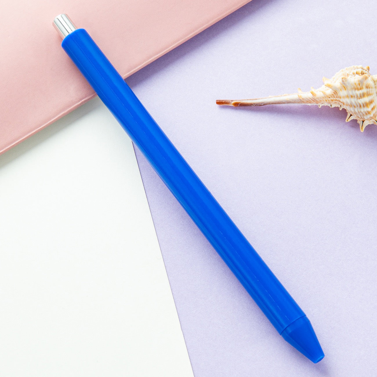 Macaron-colored press ballpoint pen（10PCS）