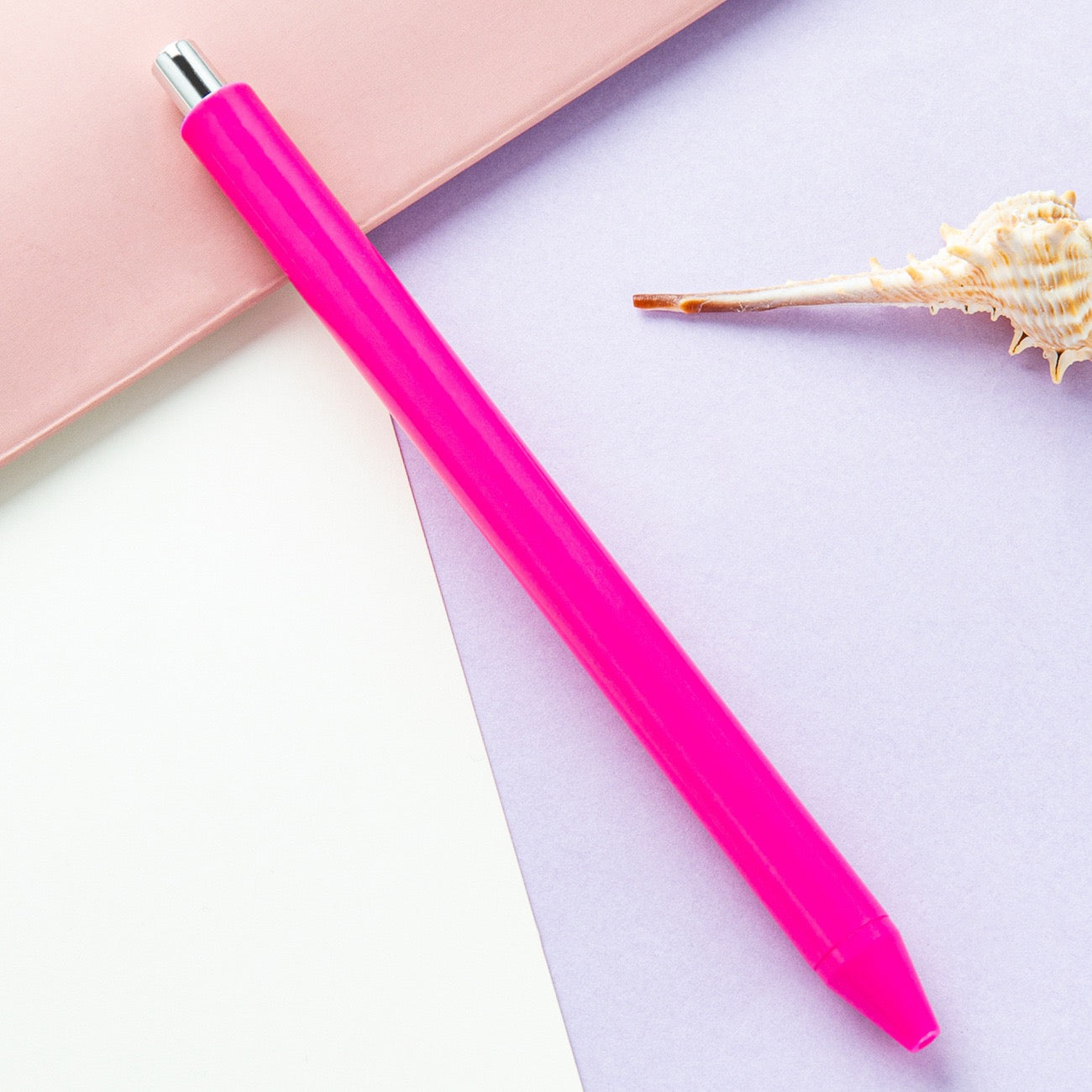 Macaron-colored press ballpoint pen（10PCS）