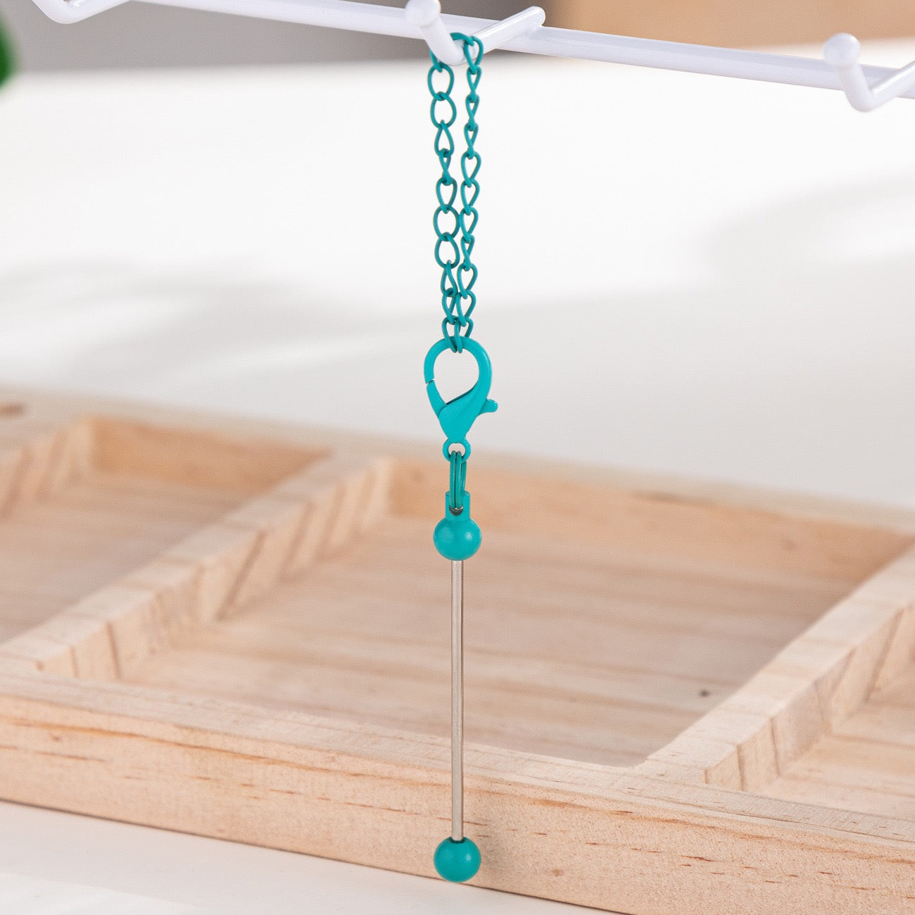 Mini beaded keychain（8PCS）