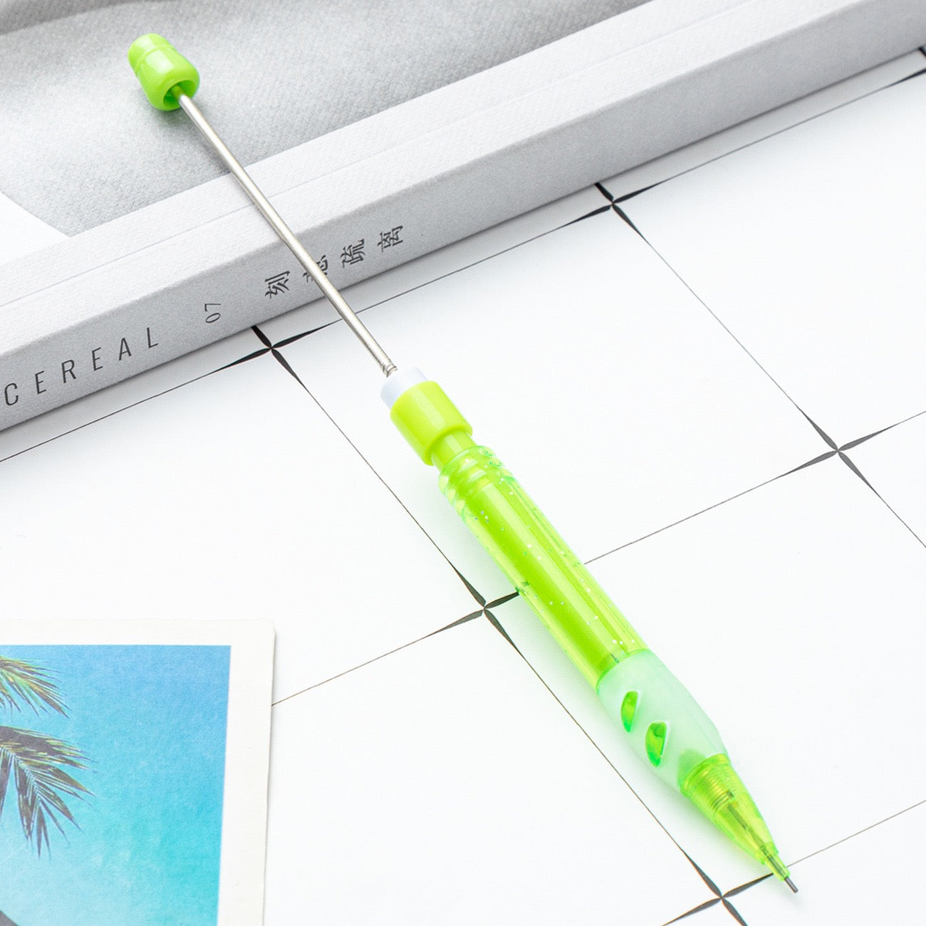 07-DIY beaded mechanical pencil 0.5mm (10PCS)