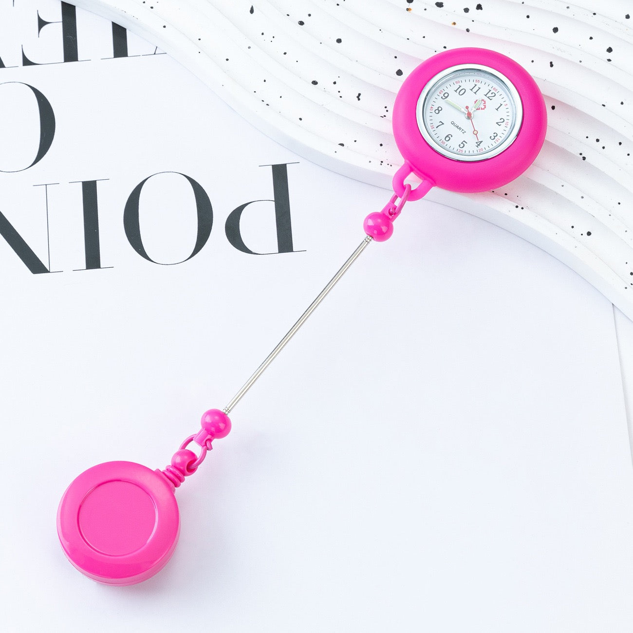 Expandable medical luminous wall clock