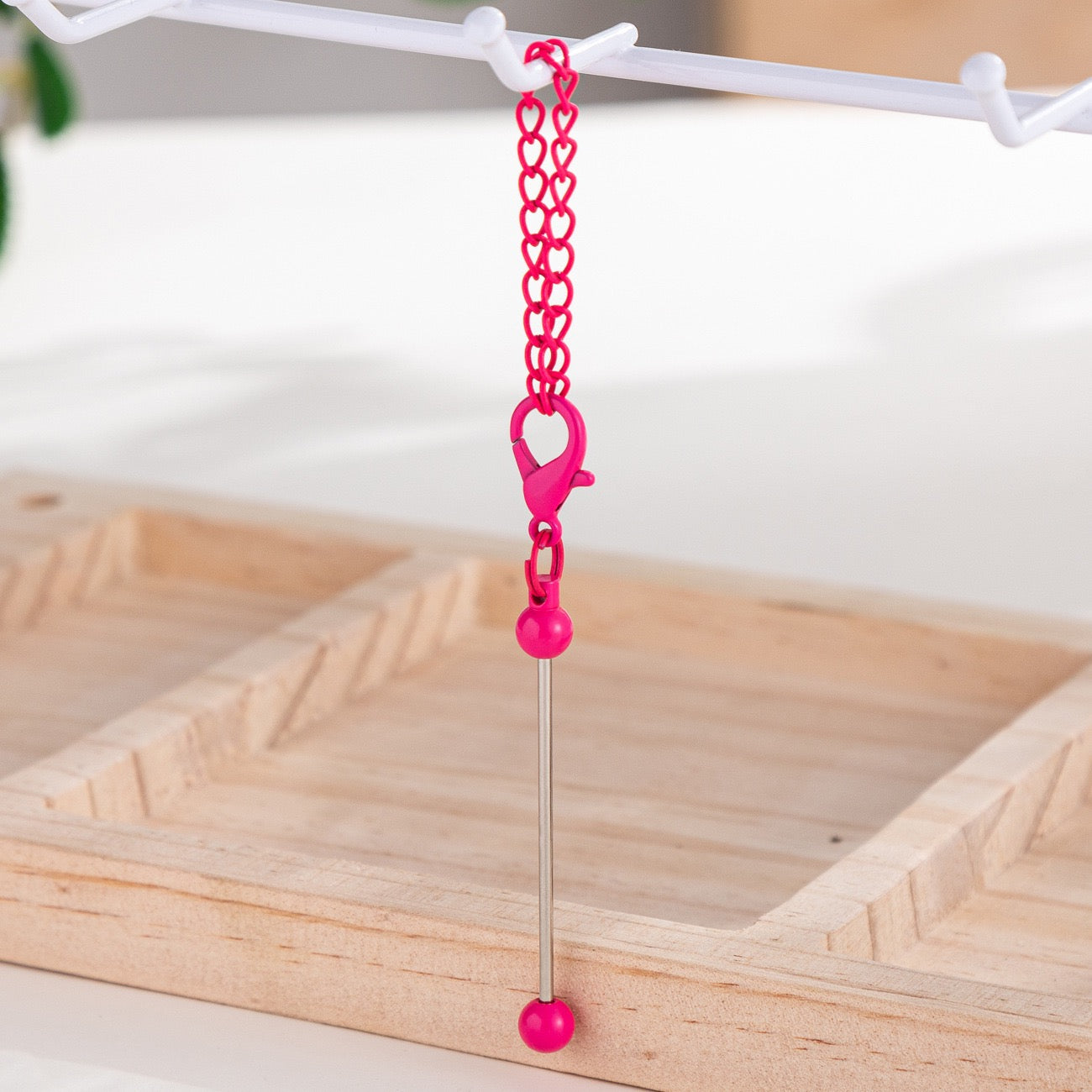 Mini beaded keychain（8PCS）